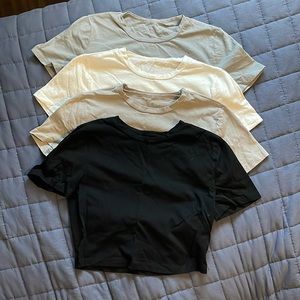 Crop top tees Size Small